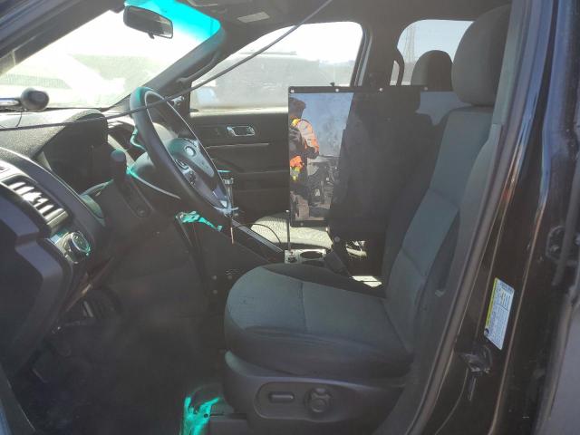 1FM5K8AR3EGA14402 - 2014 FORD EXPLORER POLICE INTERCEPTOR BLACK photo 7