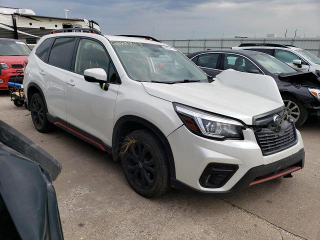 JF2SKAPC7KH402807 - 2019 SUBARU FORESTER SPORT WHITE photo 4