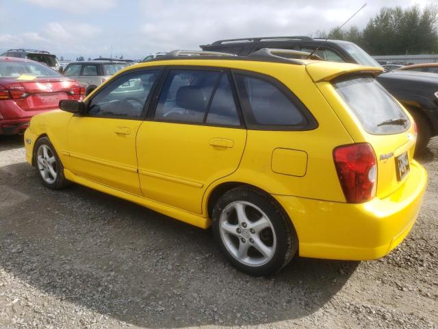 JM1BJ245021524592 - 2002 MAZDA PROTEGE PR5 黄色 照片 2