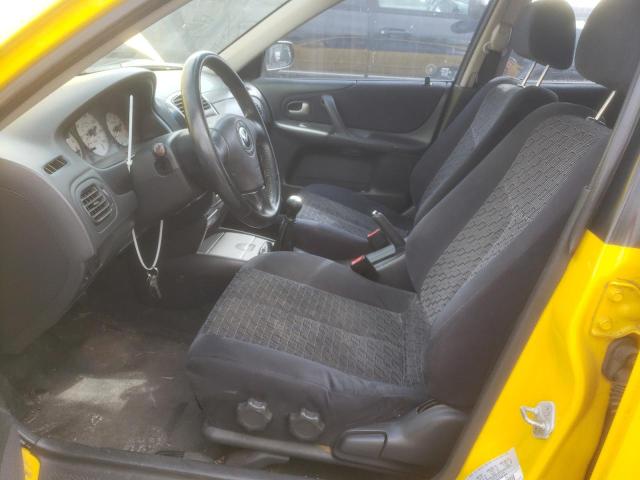 JM1BJ245021524592 - 2002 MAZDA PROTEGE PR5 黄色 照片 7