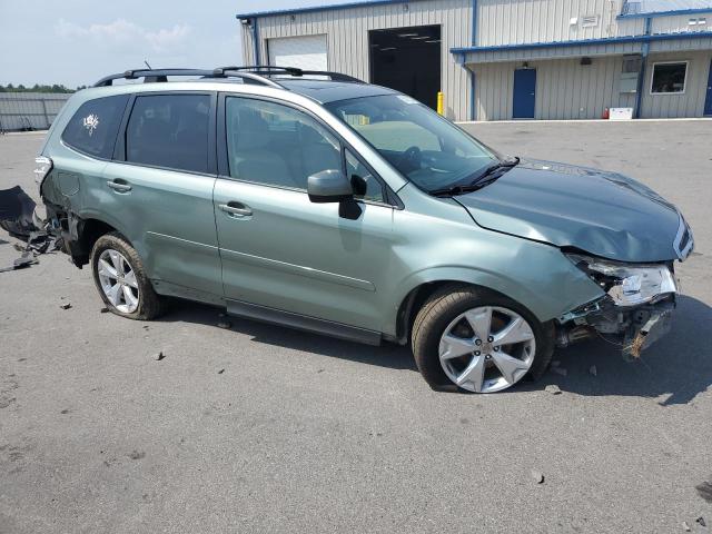 JF2SJADC5FH534963 - 2015 SUBARU FORESTER 2.5I PREMIUM 绿色 照片 4
