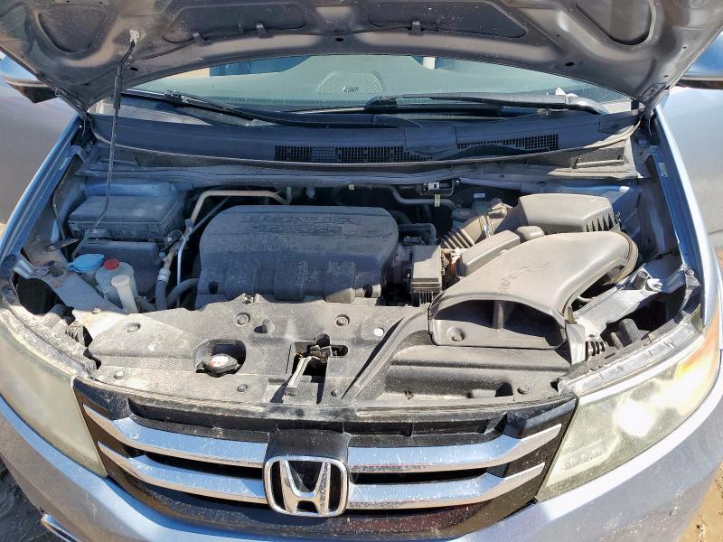 5FNRL5H90EB131680 - 2014 HONDA ODYSSEY TOURING GRAY photo 12