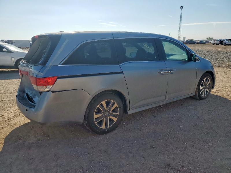 5FNRL5H90EB131680 - 2014 HONDA ODYSSEY TOURING GRAY photo 3