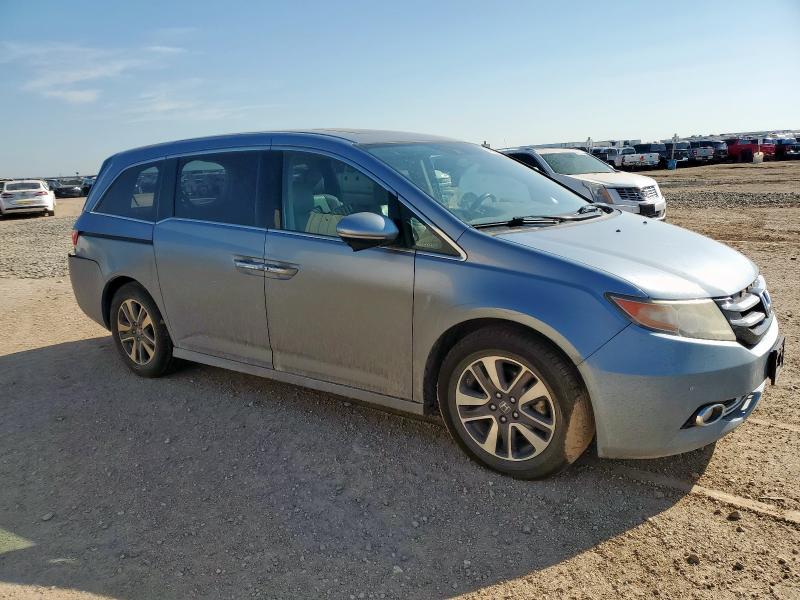 5FNRL5H90EB131680 - 2014 HONDA ODYSSEY TOURING GRAY photo 4