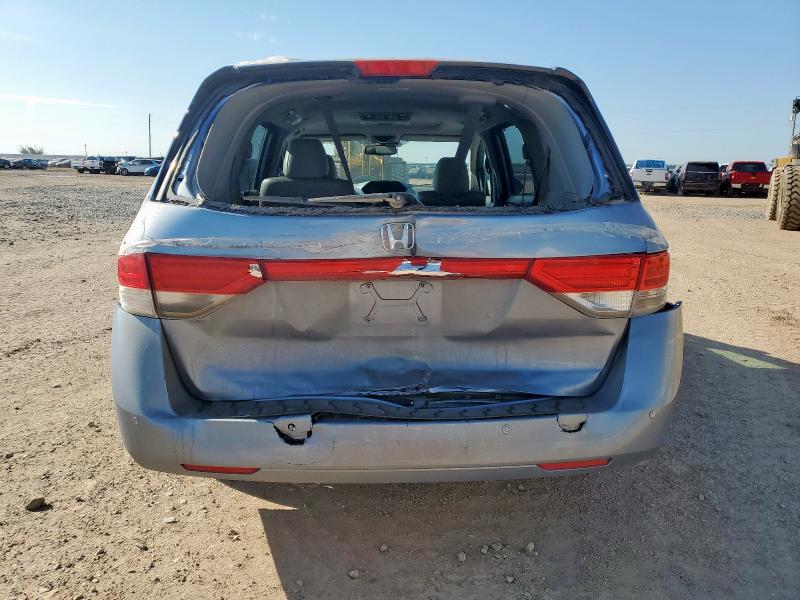 5FNRL5H90EB131680 - 2014 HONDA ODYSSEY TOURING GRAY photo 6
