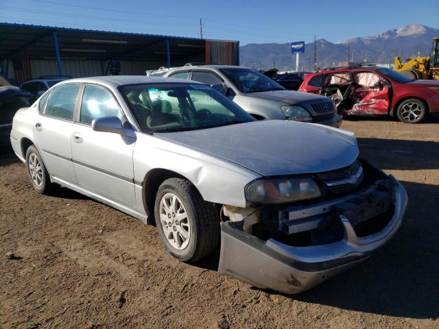 2G1WF55E129186479 - 2002 CHEVROLET IMPALA SILVER photo 1