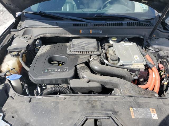 3LN6L2LU4ER805532 - 2014 LINCOLN MKZ HYBRID CHARCOAL photo 11