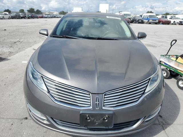 3LN6L2LU4ER805532 - 2014 LINCOLN MKZ HYBRID CHARCOAL photo 5