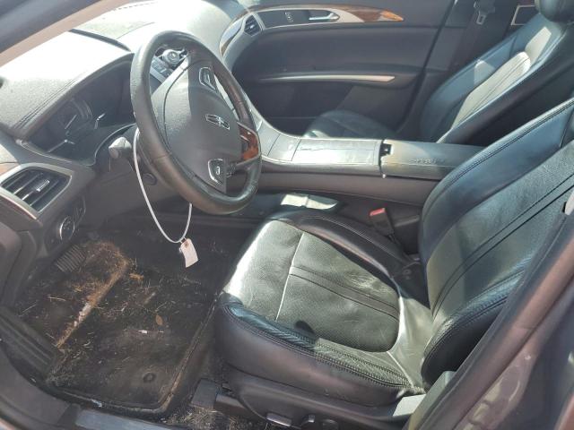 3LN6L2LU4ER805532 - 2014 LINCOLN MKZ HYBRID CHARCOAL photo 7