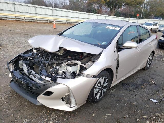 JTDKARFP2J3097166 - 2018 TOYOTA PRIUS PRIM 银色 照片 2