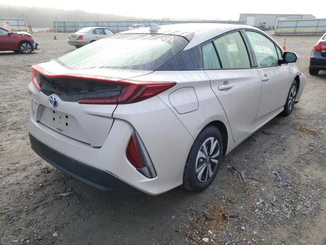 JTDKARFP2J3097166 - 2018 TOYOTA PRIUS PRIM 银色 照片 4