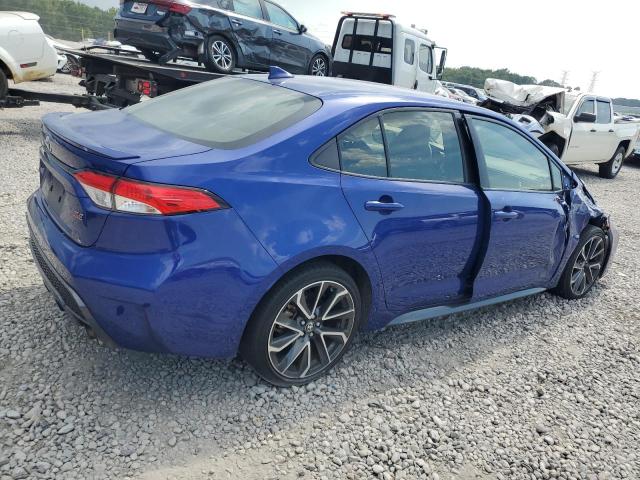 JTDS4MCE7MJ069778 - 2021 TOYOTA COROLLA SE 蓝色 照片 3