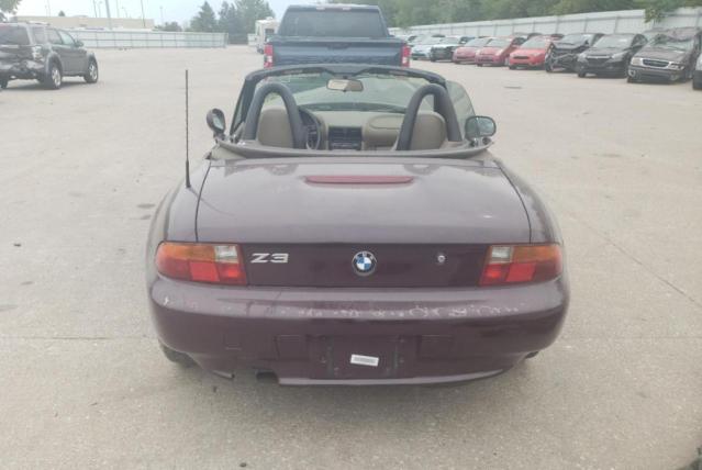 4USCH7320WLD15199 - 1998 BMW Z3 1.9 BURGUNDY photo 6