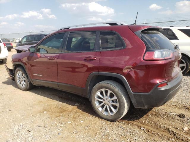 1C4PJLCB5MD214703 - 2021 JEEP CHEROKEE LATITUDE BURGUNDY photo 2