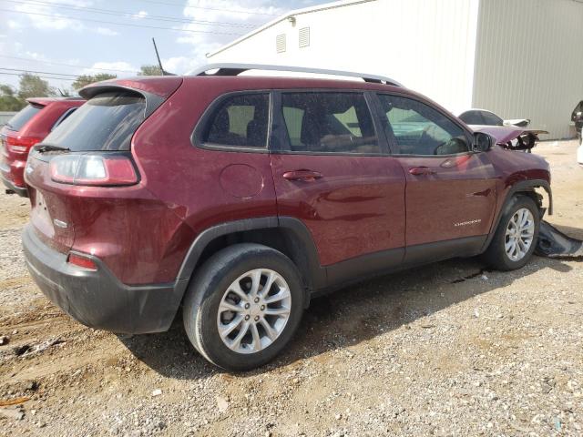 1C4PJLCB5MD214703 - 2021 JEEP CHEROKEE LATITUDE BURGUNDY photo 3