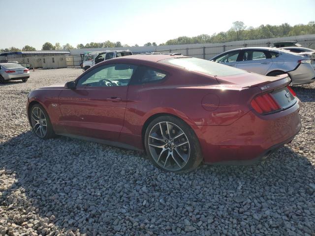 1FA6P8CF0G5235974 - 2016 FORD MUSTANG GT BURGUNDY photo 2