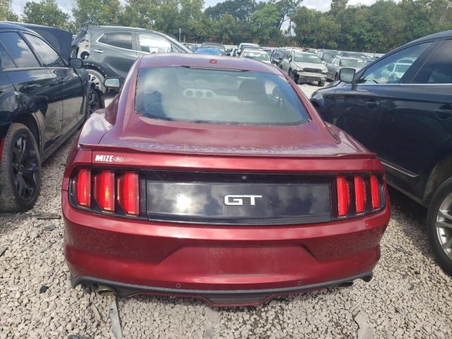 1FA6P8CF0G5235974 - 2016 FORD MUSTANG GT BURGUNDY photo 6