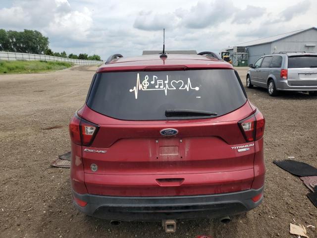 1FMCU9J93KUB71903 - 2019 FORD ESCAPE TITANIUM 红色 照片 6