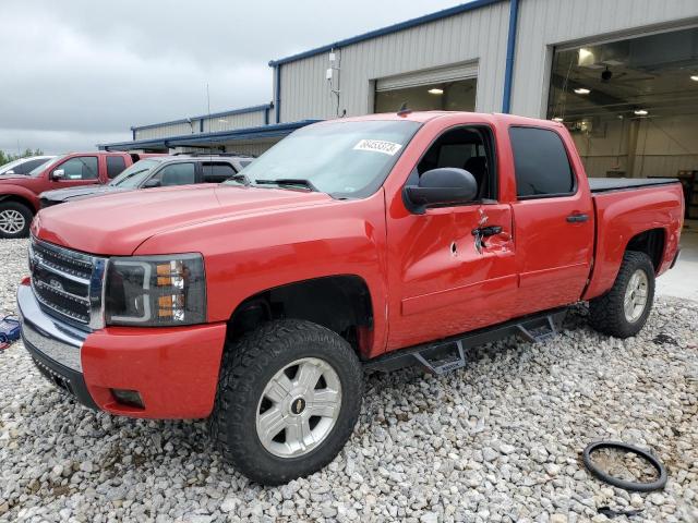 2GCEK13M471643759 - 2007 CHEVROLET SILVERADO K1500 CREW CAB RED photo 1