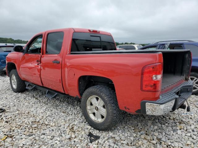 2GCEK13M471643759 - 2007 CHEVROLET SILVERADO K1500 CREW CAB RED photo 2