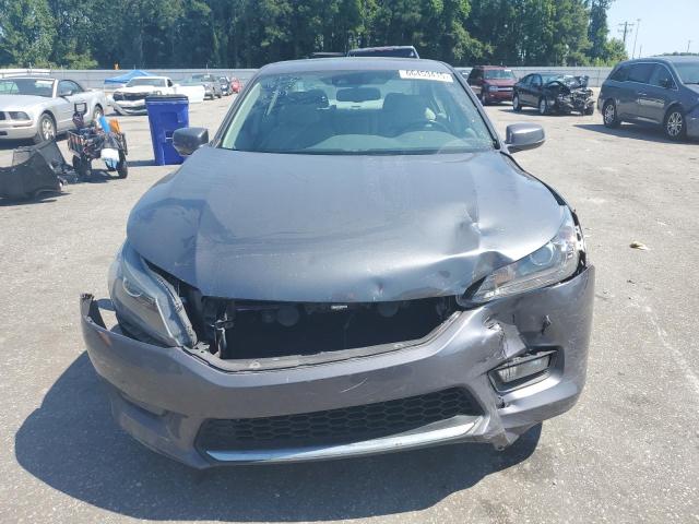 1HGCR2F85FA221853 - 2015 HONDA ACCORD EXL GRAY photo 5