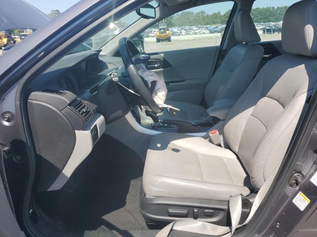 1HGCR2F85FA221853 - 2015 HONDA ACCORD EXL GRAY photo 7