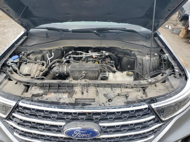 1FMSK8DH8NGA24865 - 2022 FORD EXPLORER XLT رمادي صورة 12