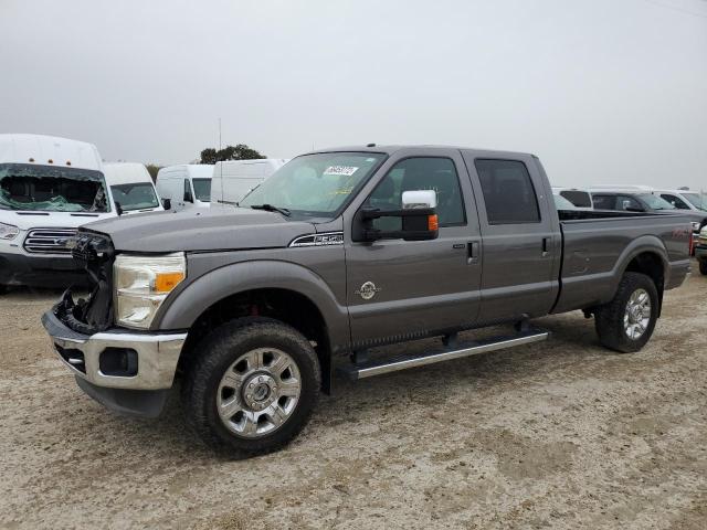 1FT8W3BT5CEC83500 - 2012 FORD F350 SUPER DUTY GRAY photo 1