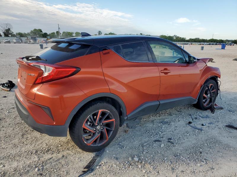 JTNKHMBX6L1078442 - 2020 TOYOTA C-HR XLE 橙色 照片 3