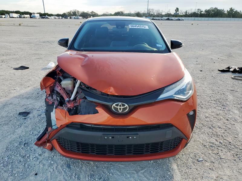 JTNKHMBX6L1078442 - 2020 TOYOTA C-HR XLE 橙色 照片 5