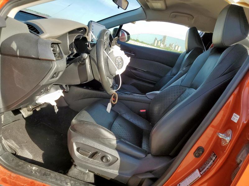 JTNKHMBX6L1078442 - 2020 TOYOTA C-HR XLE 橙色 照片 7