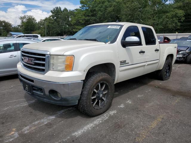 3GTP2VE71DG162622 - 2013 GMC SIERRA K1500 SLE WHITE photo 1