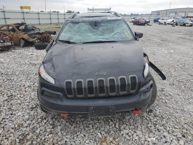 1C4PJMBB5FW594060 - 2015 JEEP CHEROKEE TRAILHAWK შავი ფოტო 5