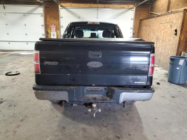 1FTFX1EF8BKD22238 - 2011 FORD F150 SUPER CAB BLACK photo 6