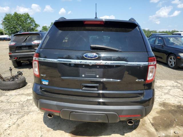 1FM5K8D89EGA95991 - 2014 FORD EXPLORER XLT BLACK photo 6