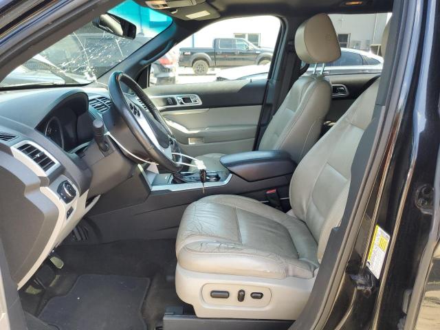 1FM5K8D89EGA95991 - 2014 FORD EXPLORER XLT BLACK photo 7