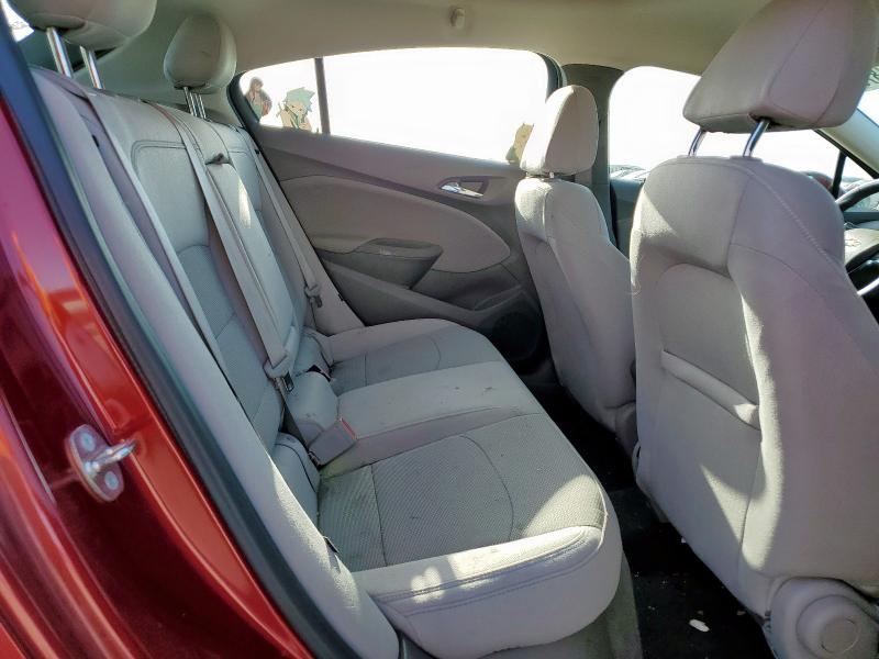 3G1BE6SM0JS593214 - 2018 CHEVROLET CRUZE LT Червоний фото 10