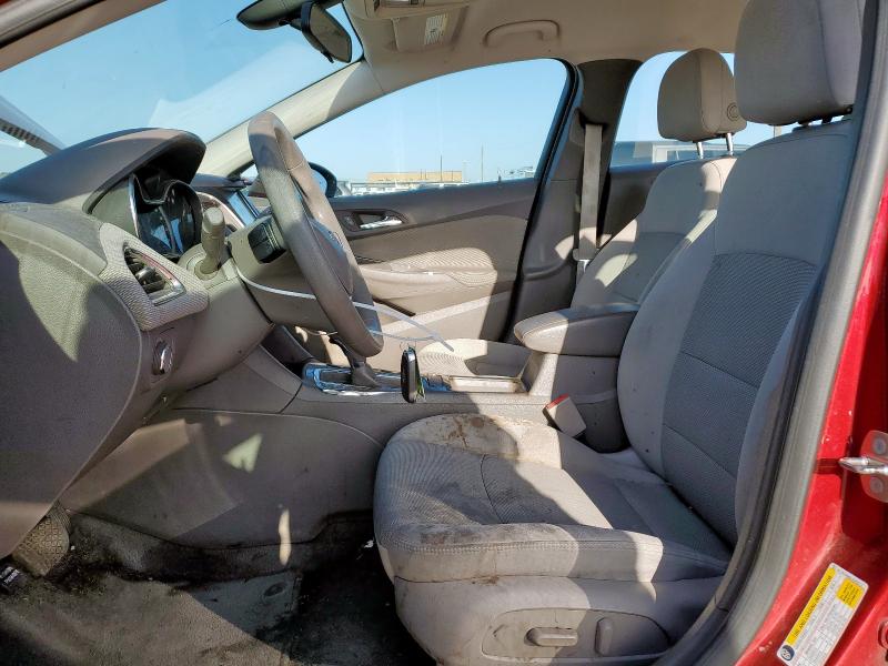 3G1BE6SM0JS593214 - 2018 CHEVROLET CRUZE LT Червоний фото 7