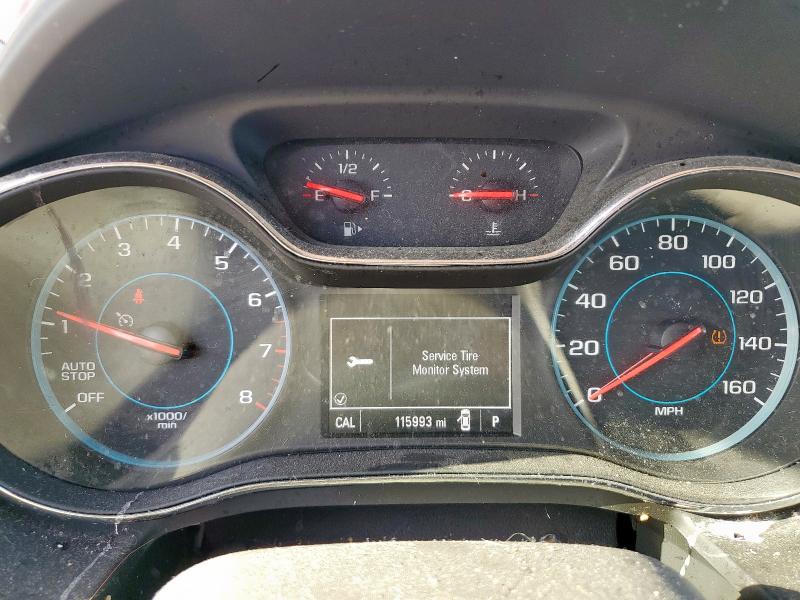 3G1BE6SM0JS593214 - 2018 CHEVROLET CRUZE LT Червоний фото 9