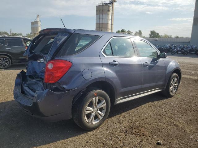 2GNALAEK4E6113208 - 2014 CHEVROLET EQUINOX LS BLUE photo 3