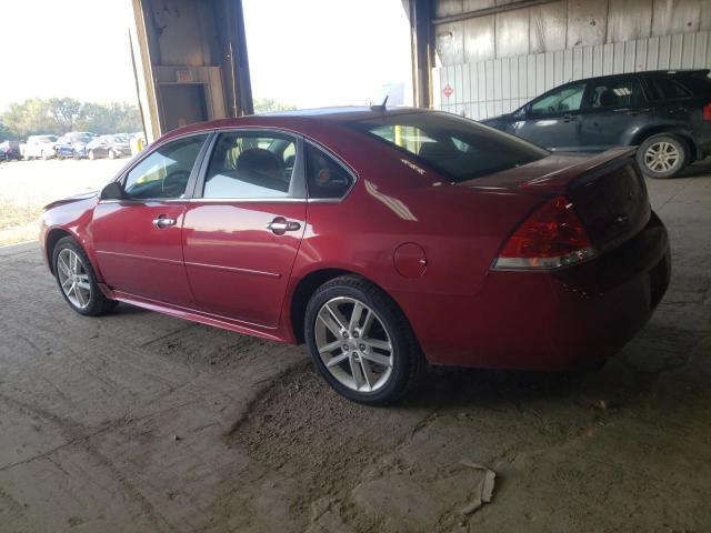 2G1WC5E36E1190179 - 2014 CHEVROLET IMPALA LIM LTZ MAROON photo 2