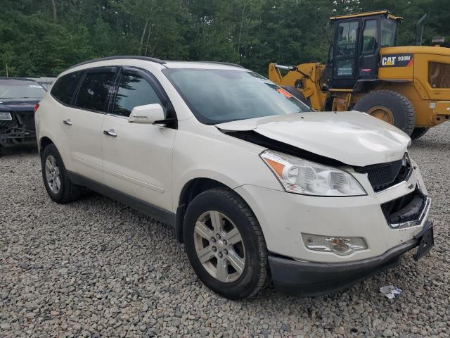 1GNKVJED5BJ124314 - 2011 CHEVROLET TRAVERSE LT WHITE photo 4