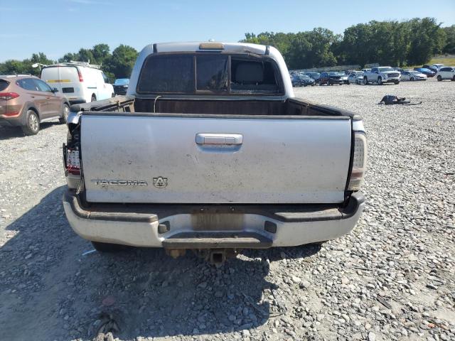 5TEJU4GN9AZ712851 - 2010 TOYOTA TACOMA DOUBLE CAB PRERUNNER SILVER photo 6
