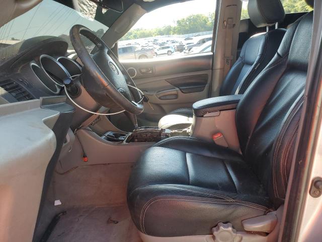 5TEJU4GN9AZ712851 - 2010 TOYOTA TACOMA DOUBLE CAB PRERUNNER SILVER photo 7