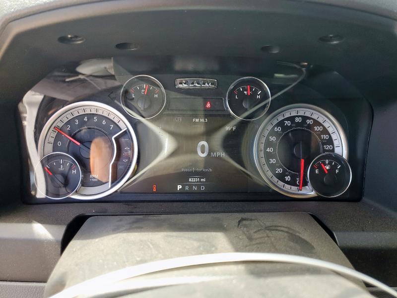 1C6RR7LT8JS331840 - 2018 RAM 1500 SLT WHITE photo 9