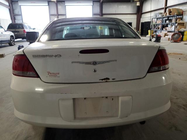 1C3EL46X15N595478 - 2005 CHRYSLER SEBRING WHITE photo 6