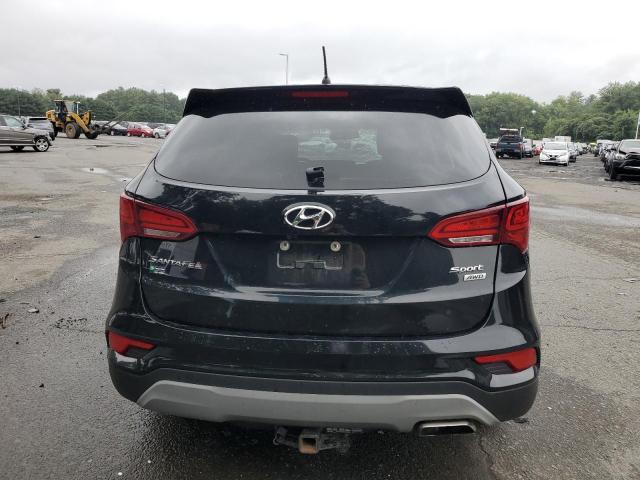 5XYZTDLB9JG569962 - 2018 HYUNDAI SANTA FE S BLACK photo 6