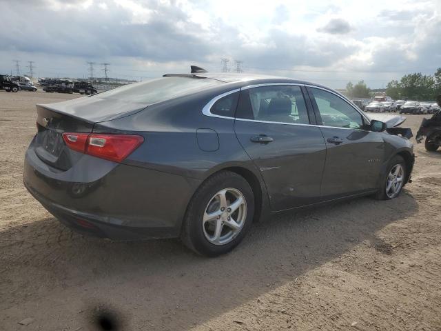 1G1ZC5ST4JF190380 - 2018 CHEVROLET MALIBU LS رمادي صورة 3
