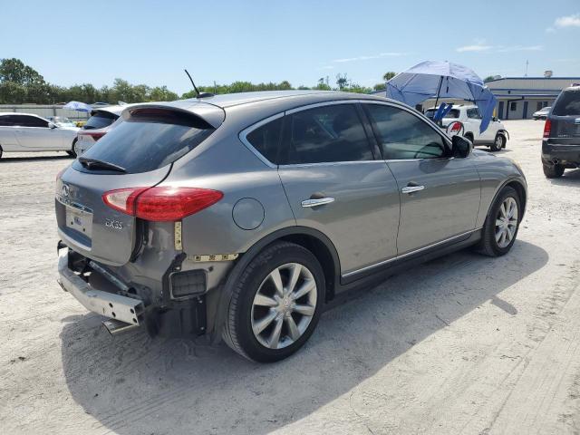JNKAJ09F68M354486 - 2008 INFINITI EX35 BASE GRAY photo 3