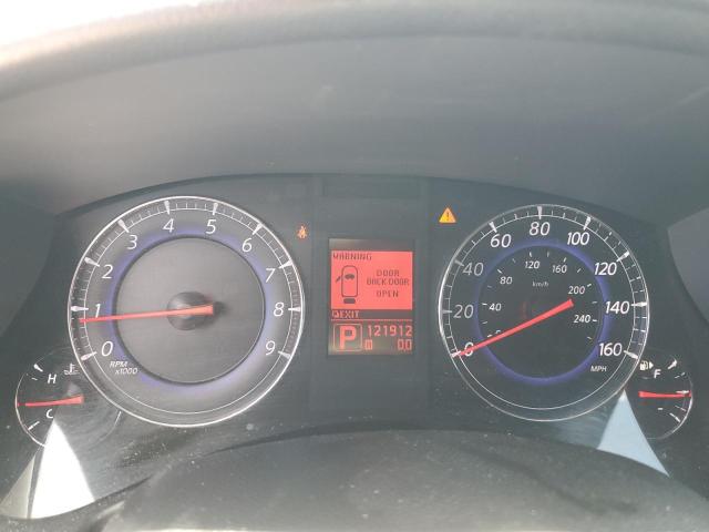 JNKAJ09F68M354486 - 2008 INFINITI EX35 BASE GRAY photo 9